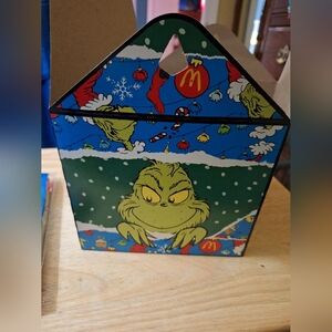 Mcdonalds 2025 Grinch Holiday Meal Box  New